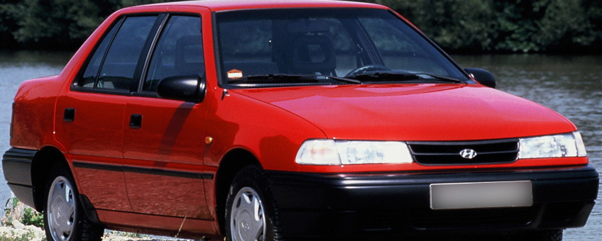 Замена усилителя тормозного привода Hyundai Pony 1.3 59 л.с. 1991-1994